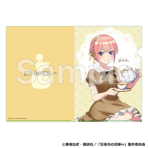 『五等分の花嫁∽』【描き下ろし】クリアファイル 一花(アフタヌーンティーVer.)【202501再販】